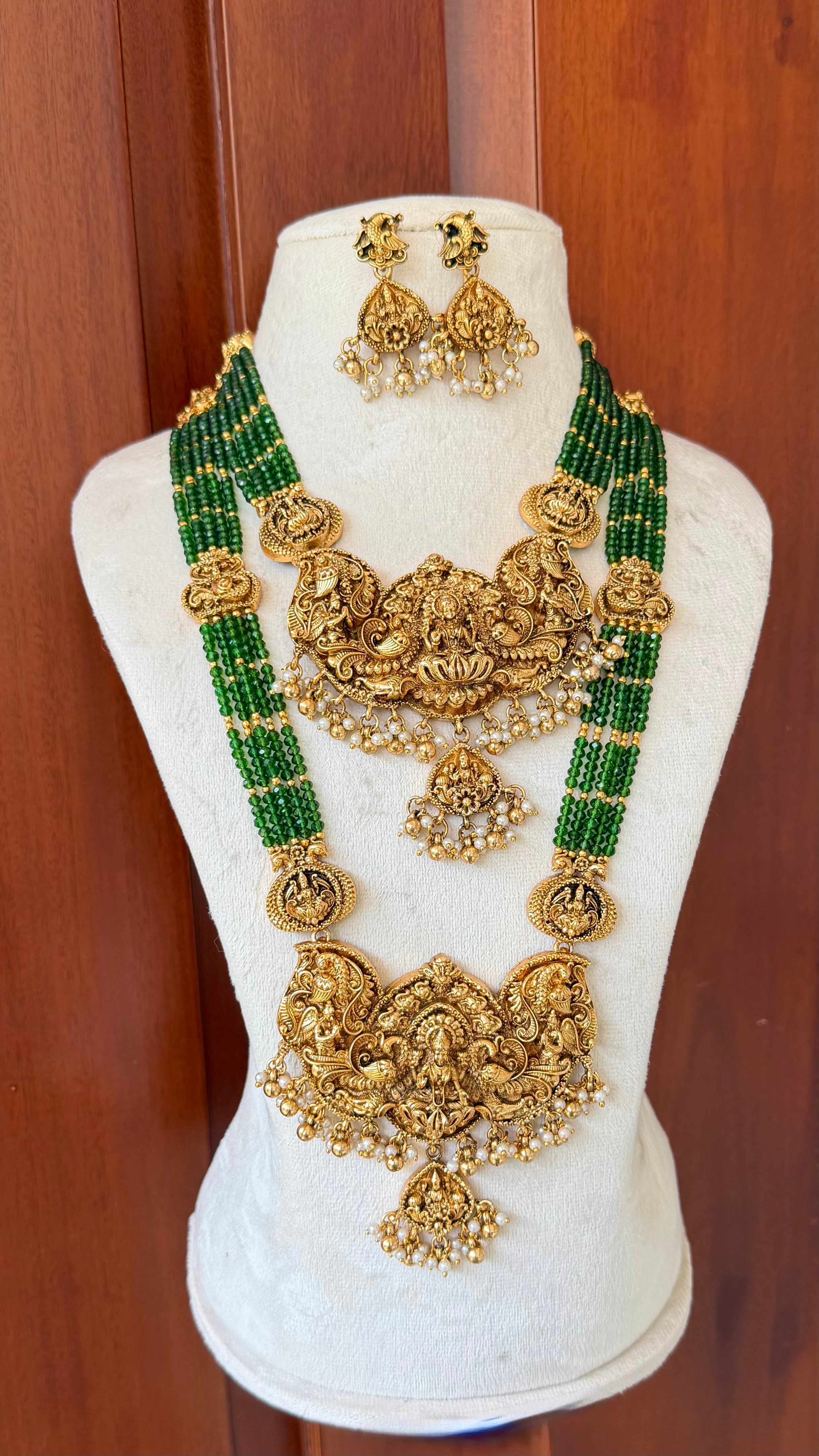 Lakshmi Temple Grand Bridal Set