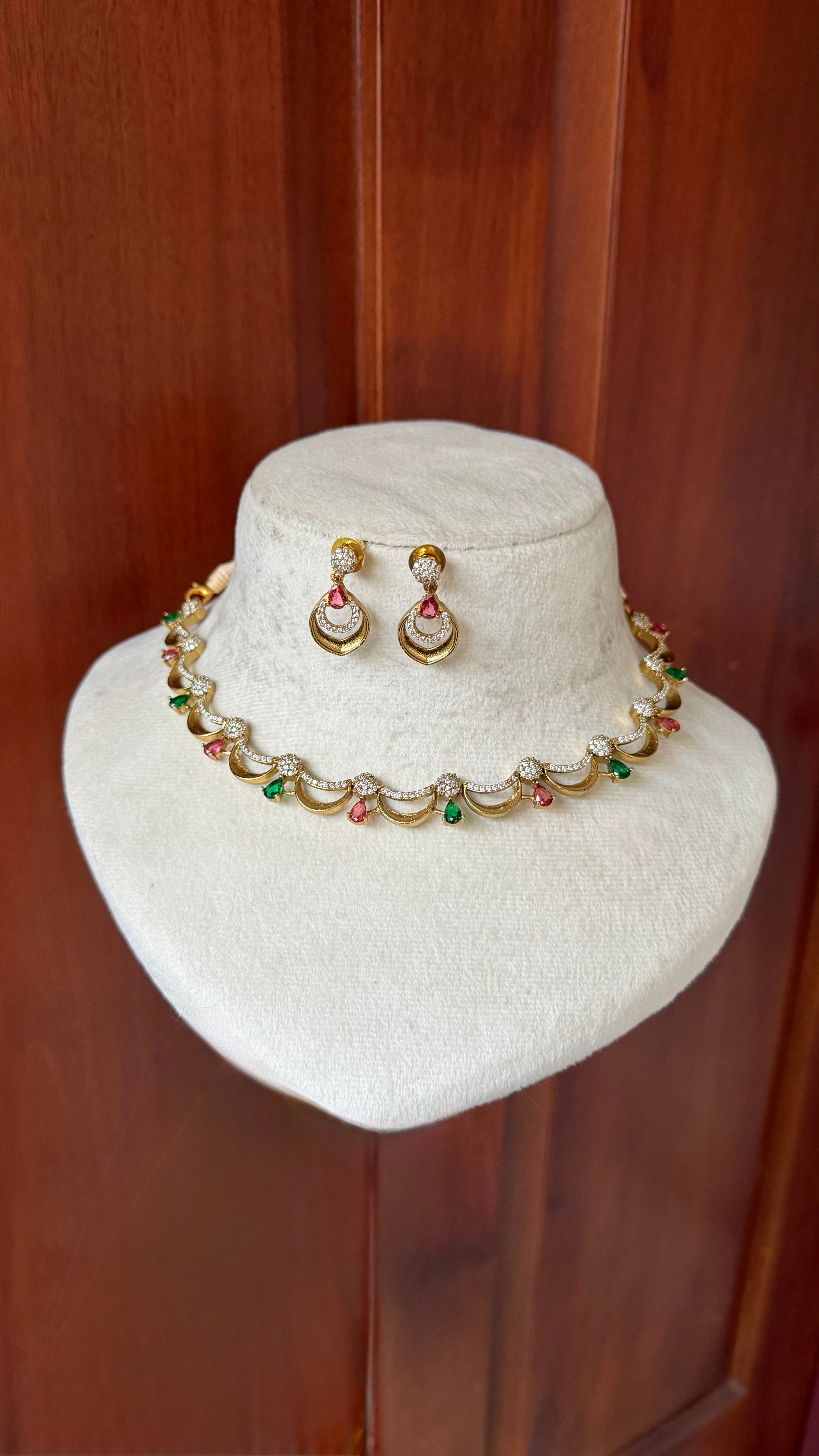 Multi Teardrop AD Jewellery