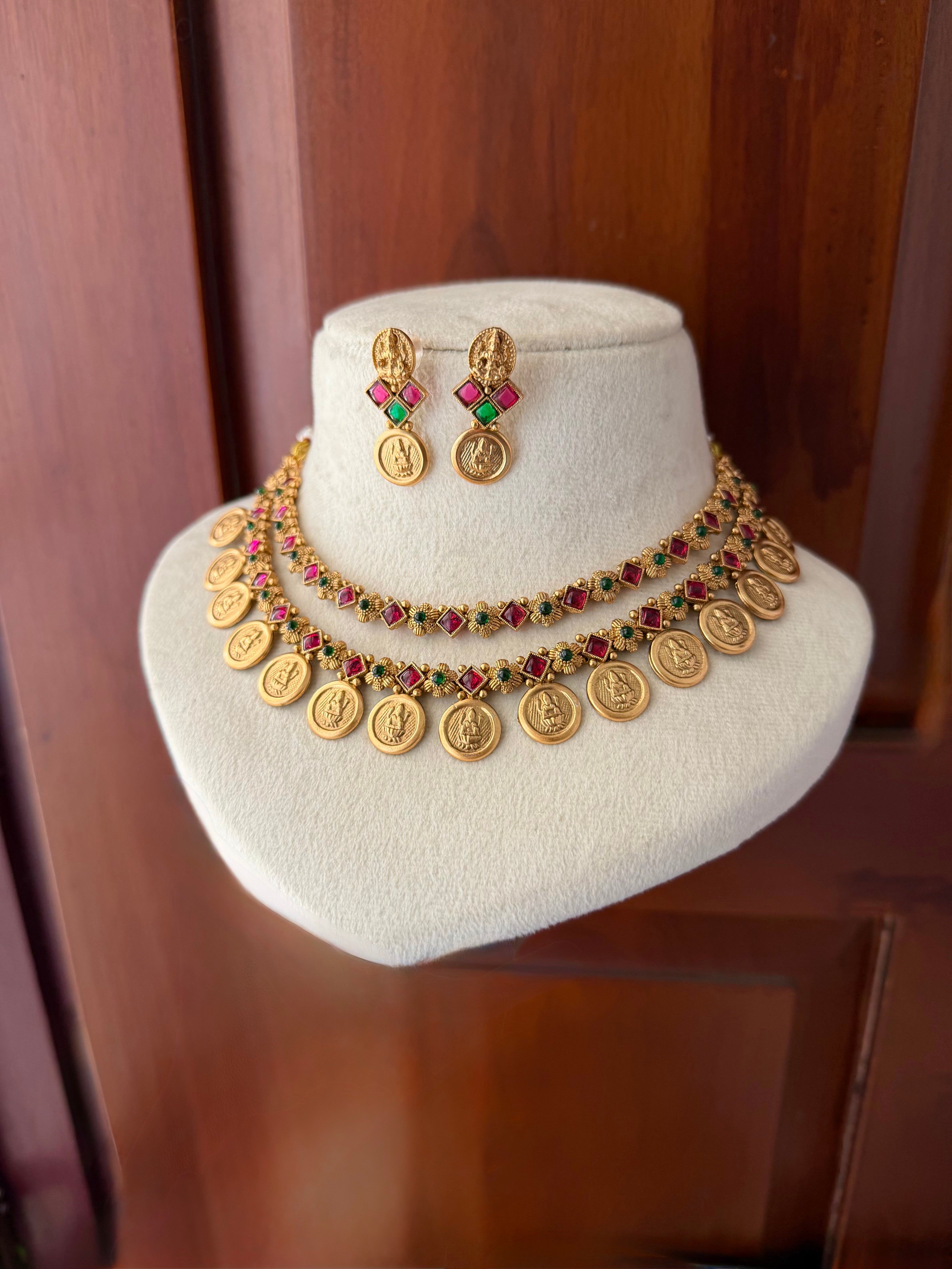 Two Layer Lakshmi Kaashi Maala