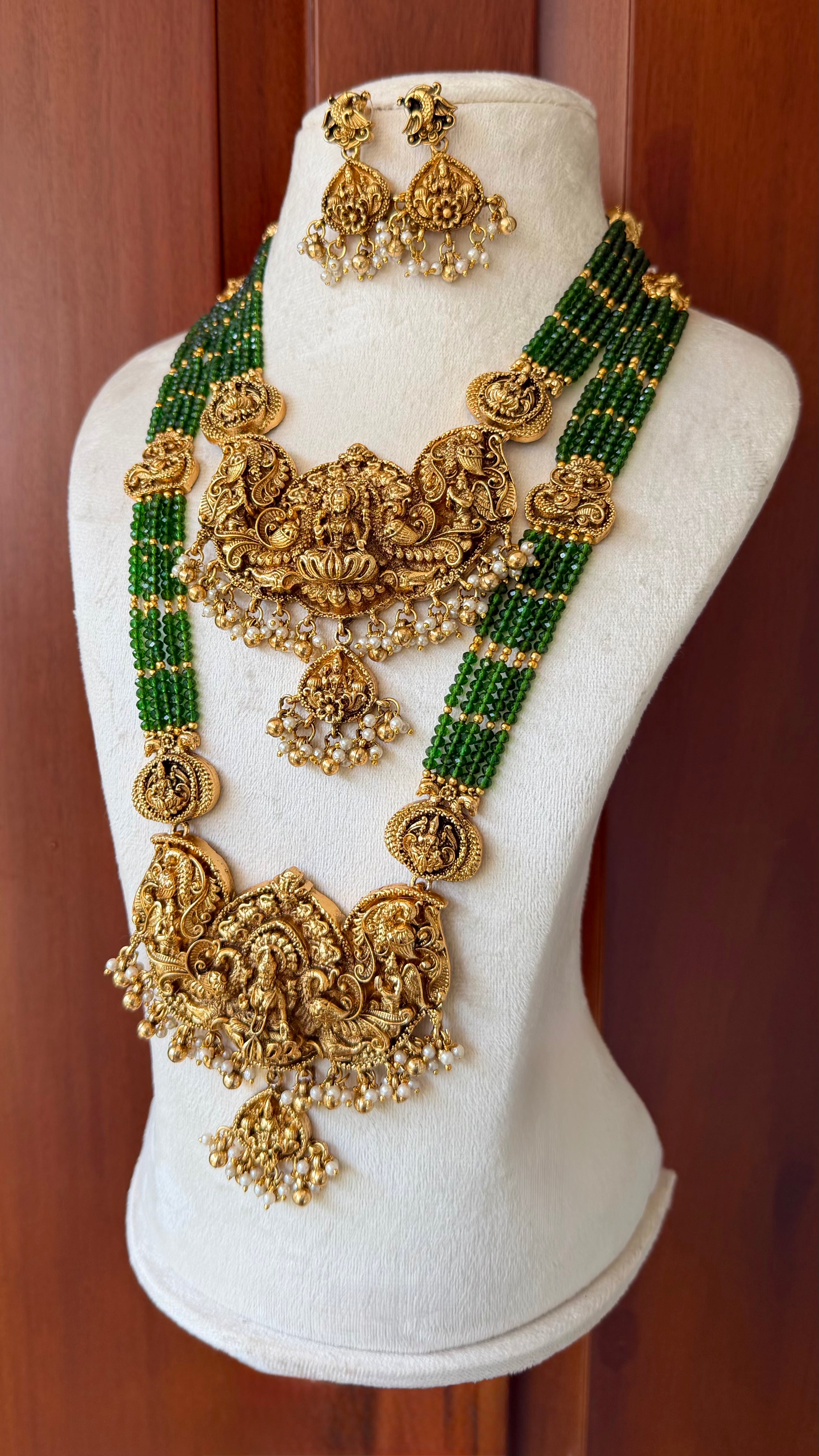 Lakshmi Temple Grand Bridal Set