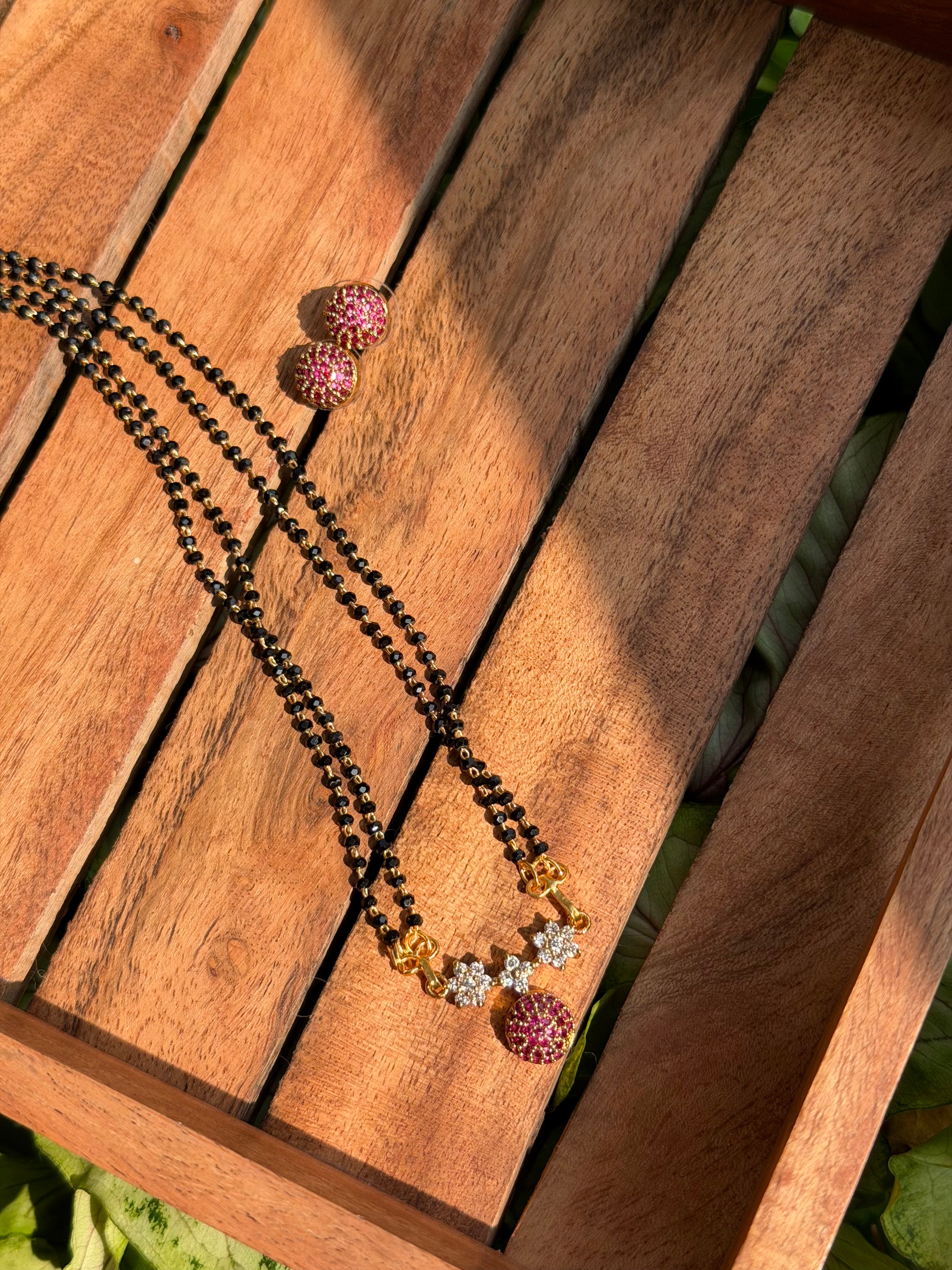 AD stone Mangalsutra