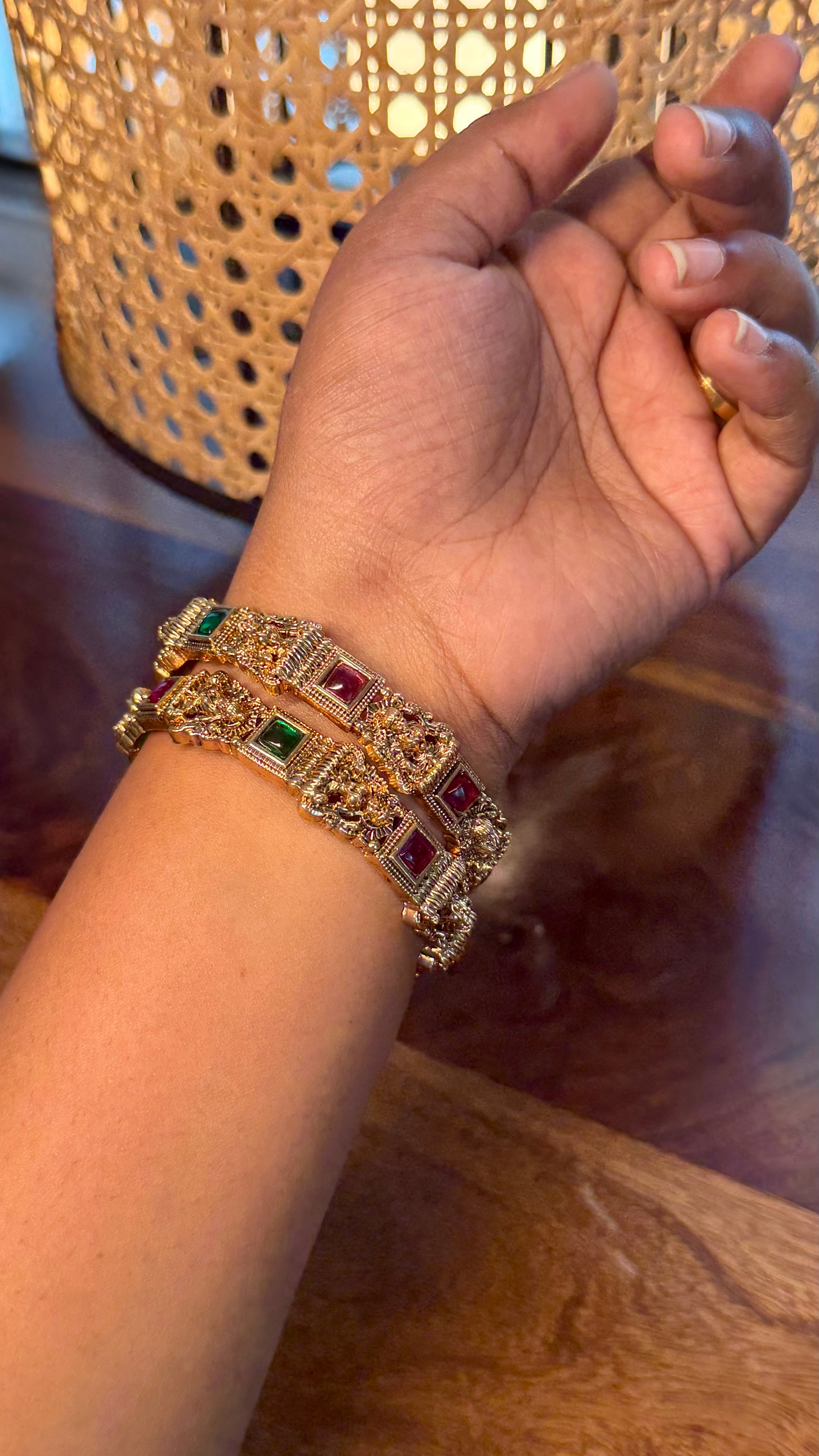 Nakshi Bangle Set (2 pcs)